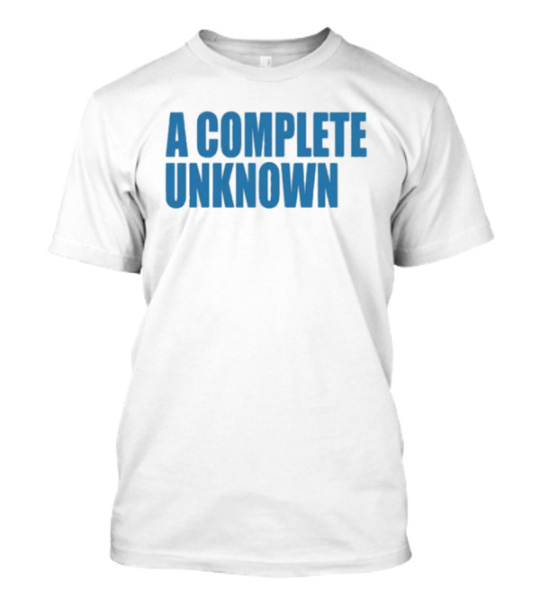 Bob Dylan A Complete Unknown Lyrics Insight T-Shirt
