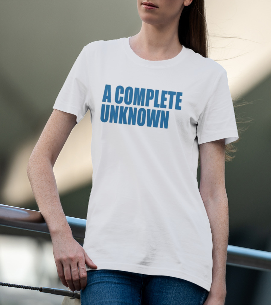 Bob Dylan A Complete Unknown Lyrics Insight T-Shirt