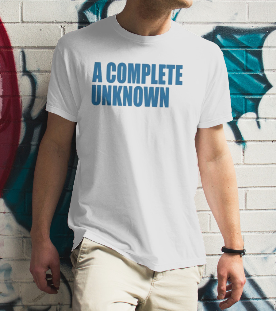 Bob Dylan A Complete Unknown Lyrics Insight T-Shirt