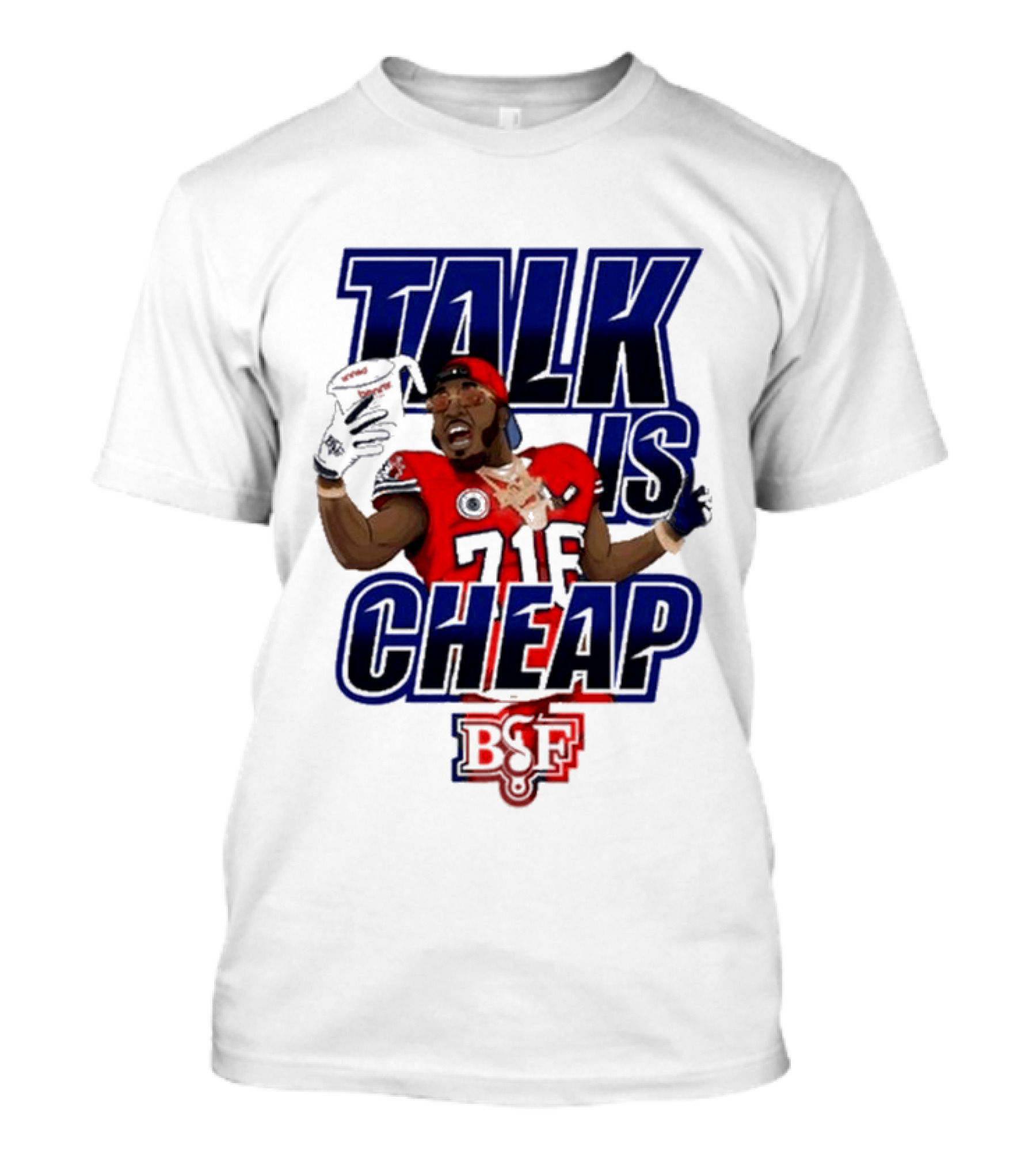 Benny The Butcher Talk Is Cheap BSF Victory Monday Football Victory T-Shirt