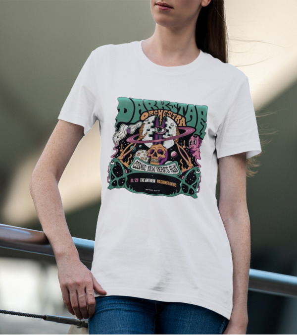 Dark Star Orchestra Cosmic New Year's Run 12/28 The Anthem Washington DC T-Shirt