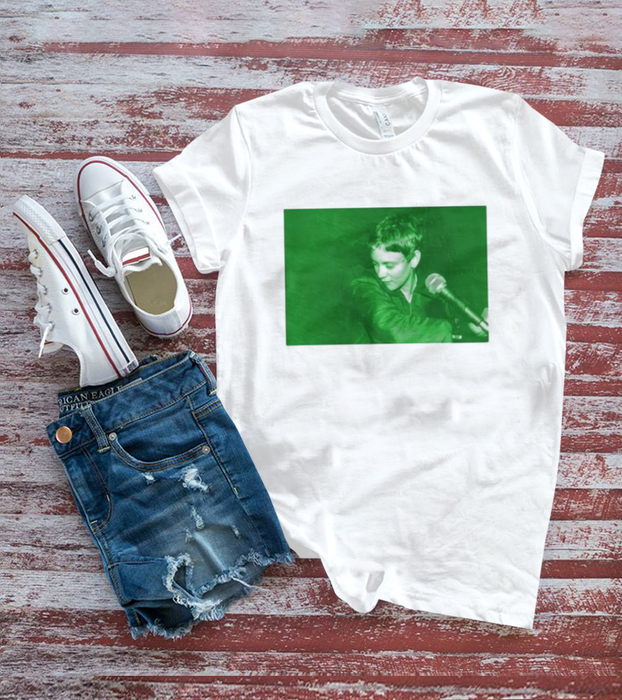 Joyce Manor Dear Nora Green Microphone Performance T-Shirt