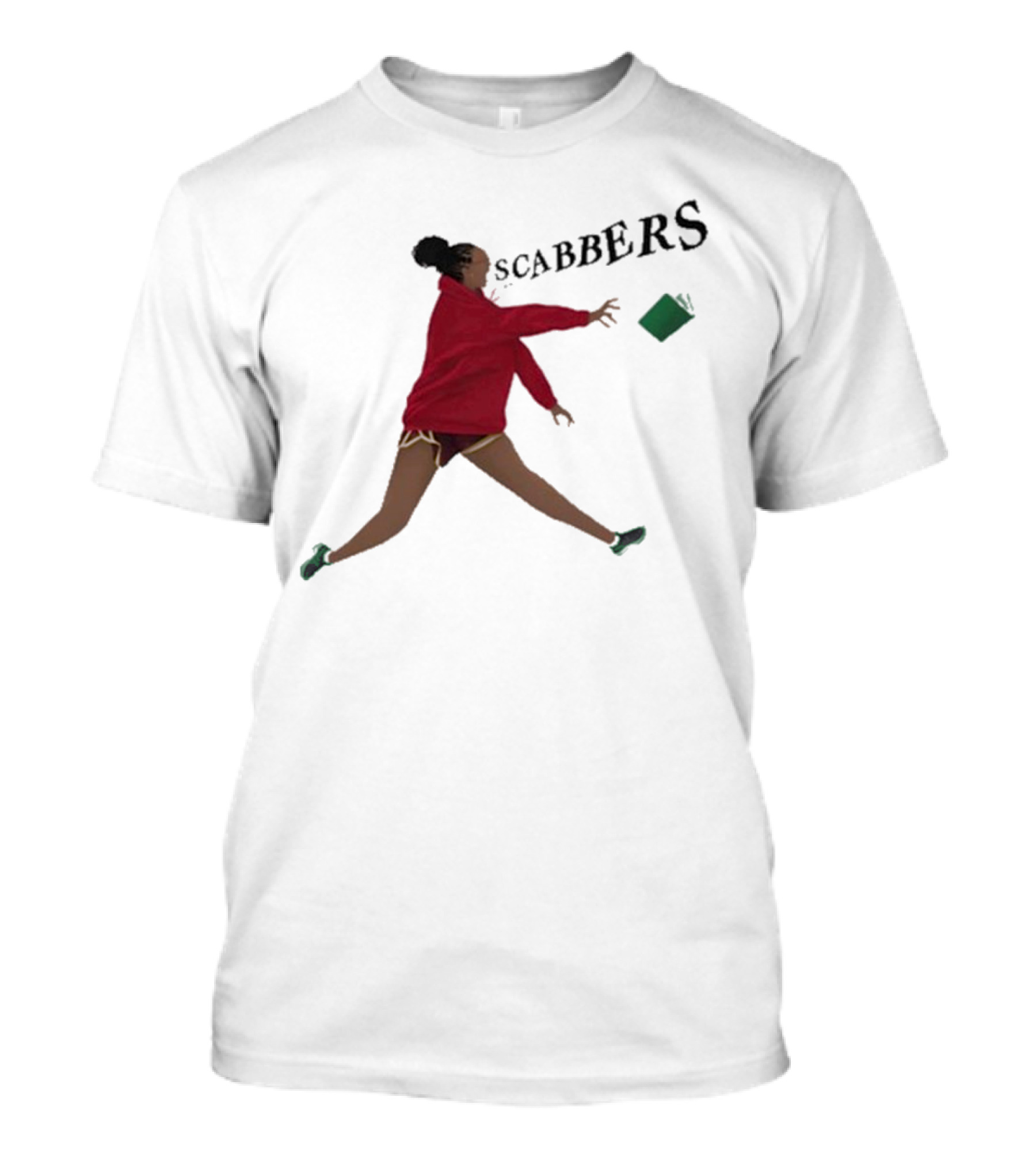 Kierra Lewis Scabbers Throw Viral Meme Scene T-Shirt