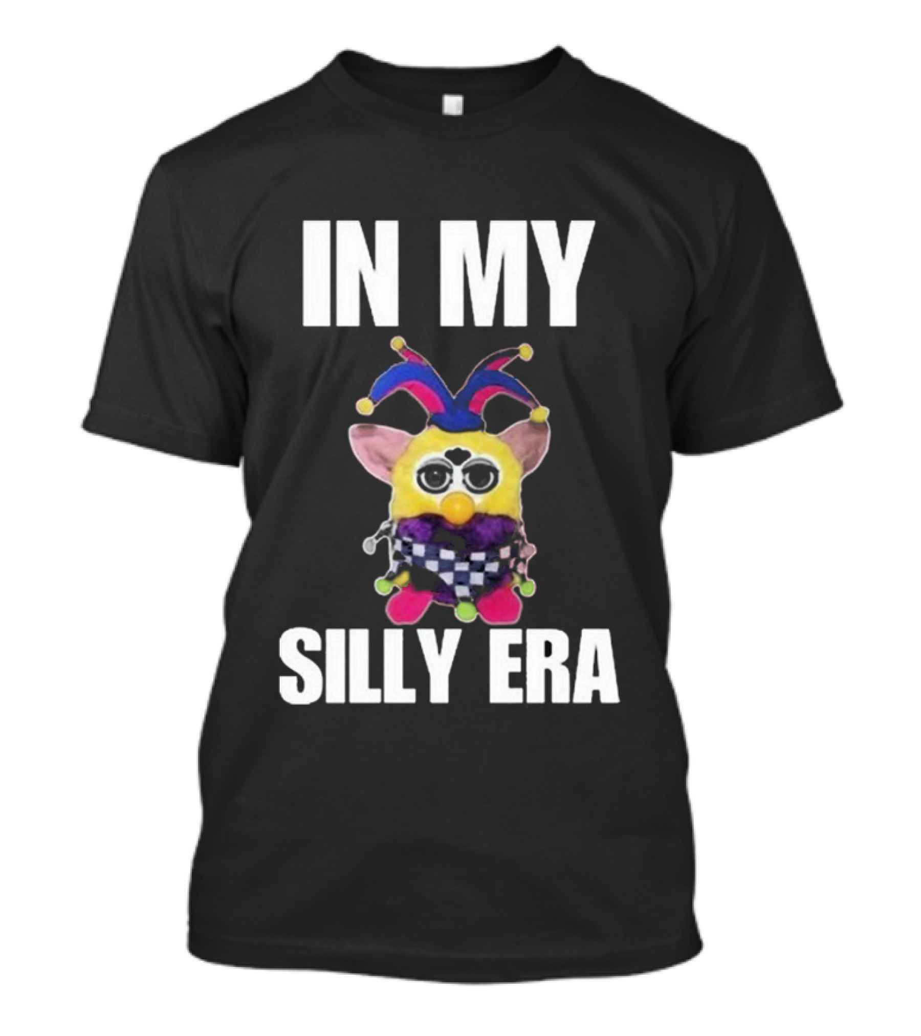 In My Silly Era Furby Jester Costume Fun Retro Vibes T-Shirt