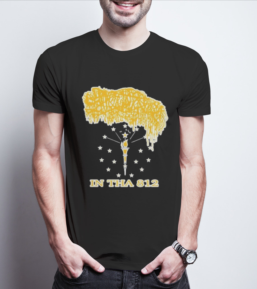 Indiana In Tha 812 Stars Torch Noodles T-Shirt