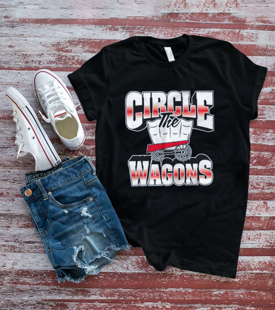 Buffalo Bills Circle The Wagons NFL Football Fan T-Shirt