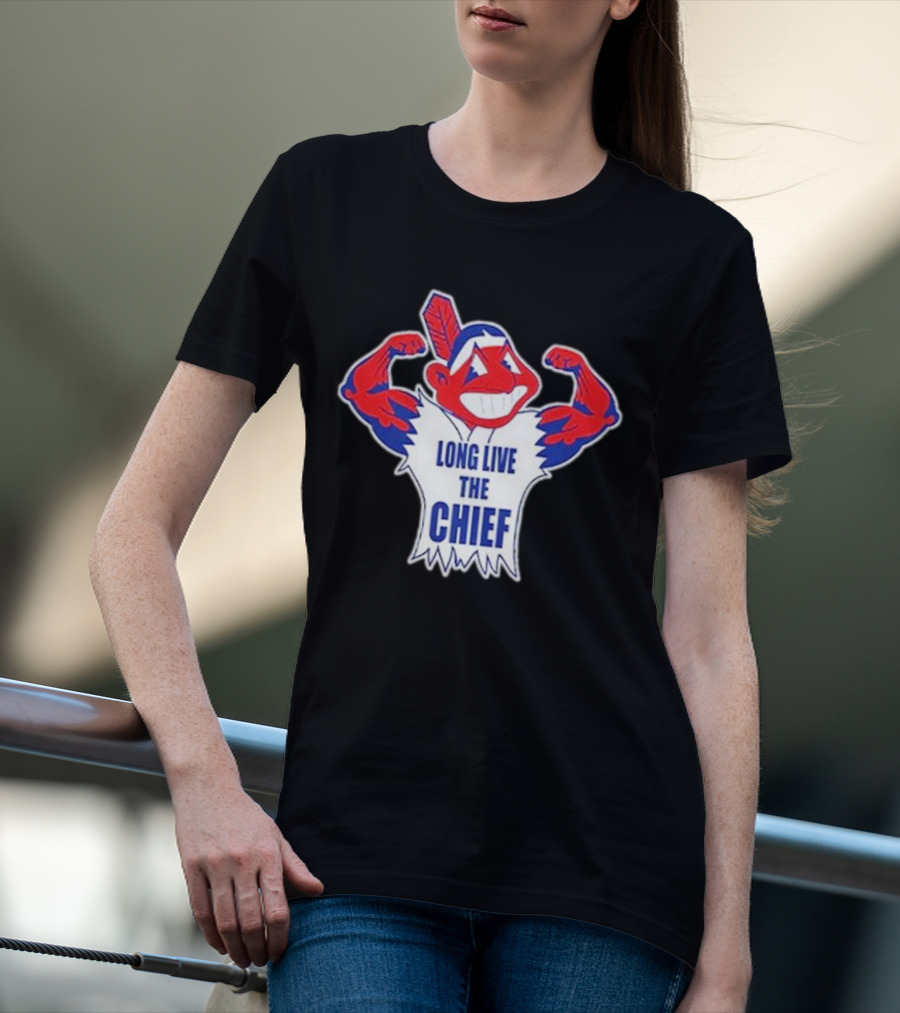 Cleveland Indians Chief Wahoo Long Live The Chief T-Shirt