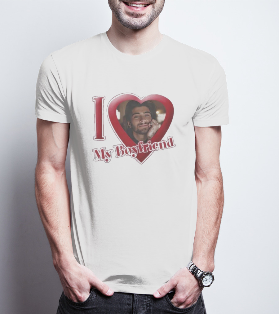 I Heart My Boyfriend Zayn Malik One Direction T-Shirt