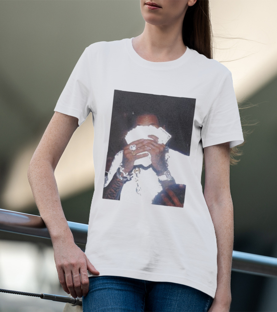 Victor Victor Money Fan Bling T-Shirt