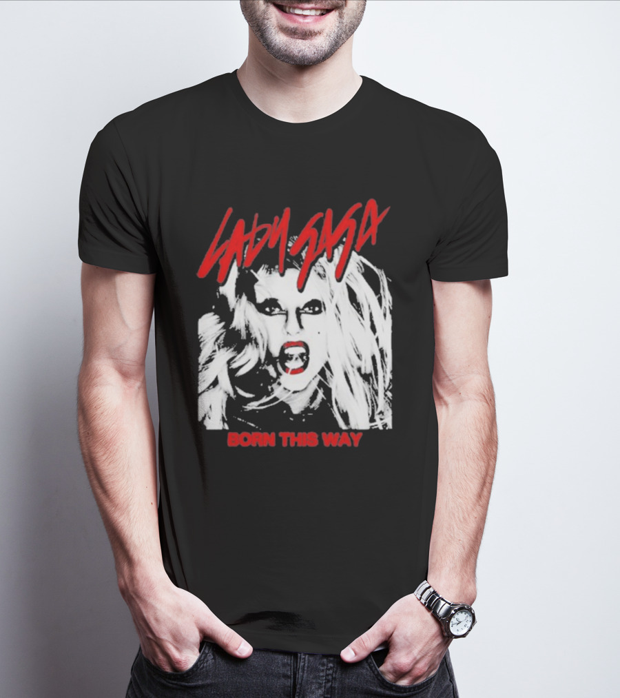 Lady Gaga Born This Way Artwork T-Shirt