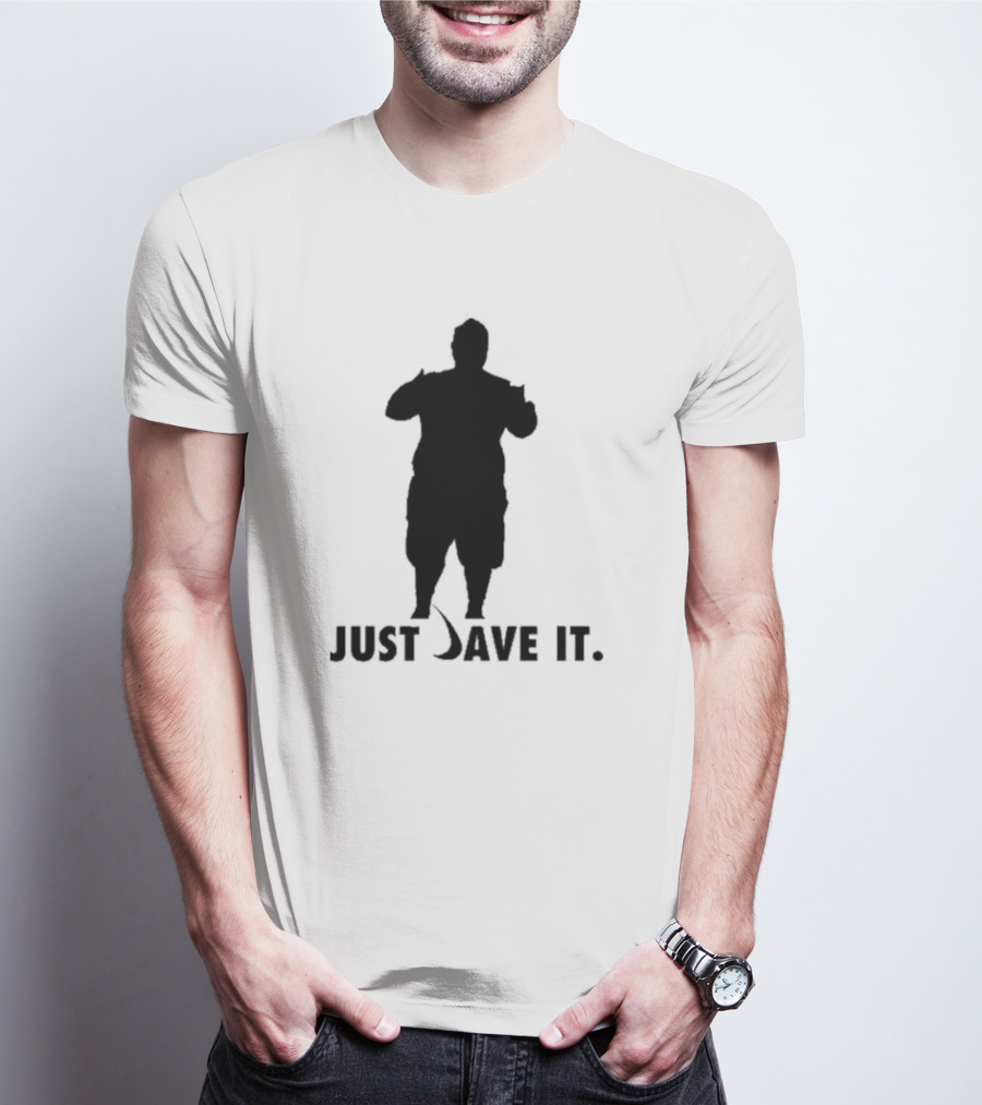 Dave Danna Just Dave It Silhouette Swoosh T-Shirt