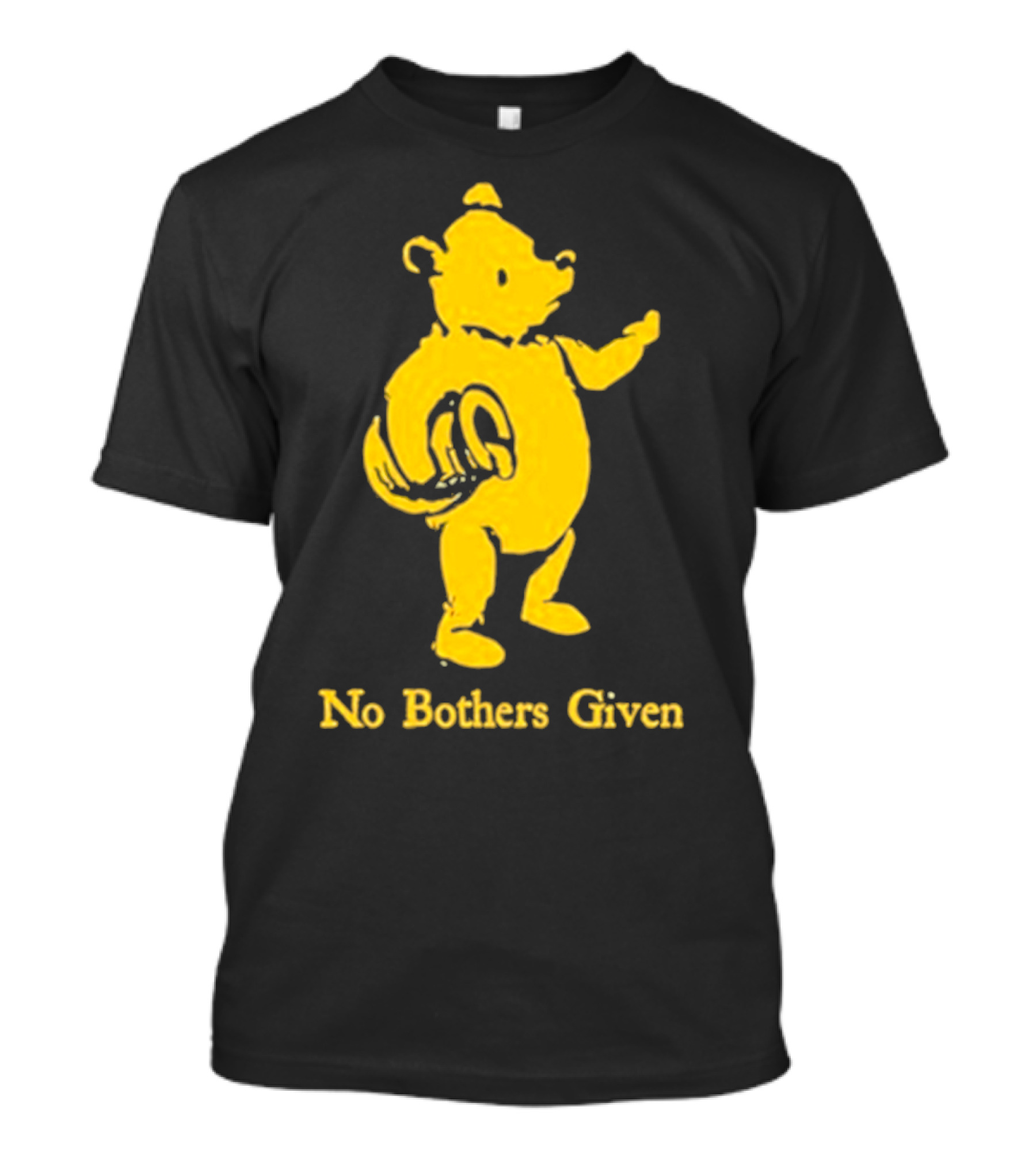 No Bothers Given Bear T-Shirt