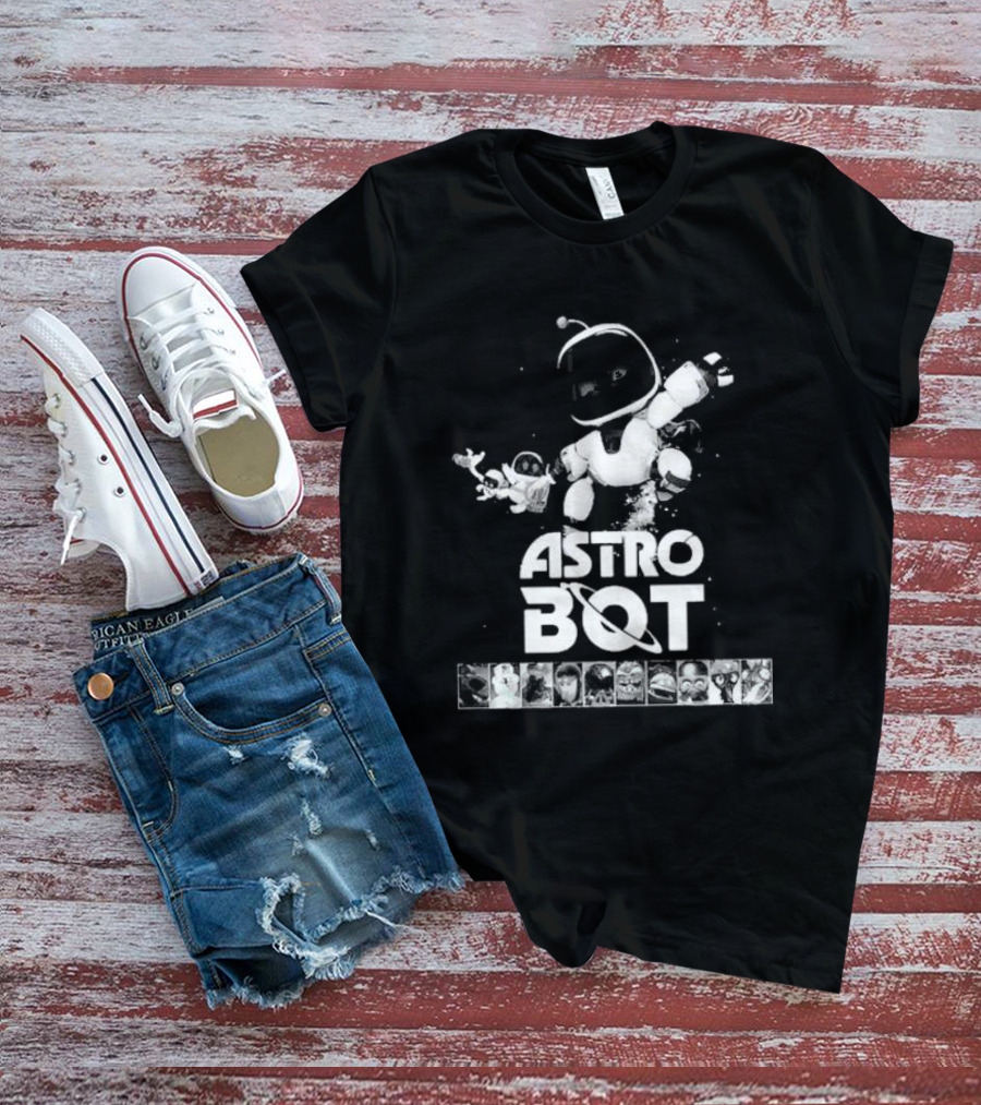 Astro Bot Prestige Adventure Galaxy Characters T-Shirt