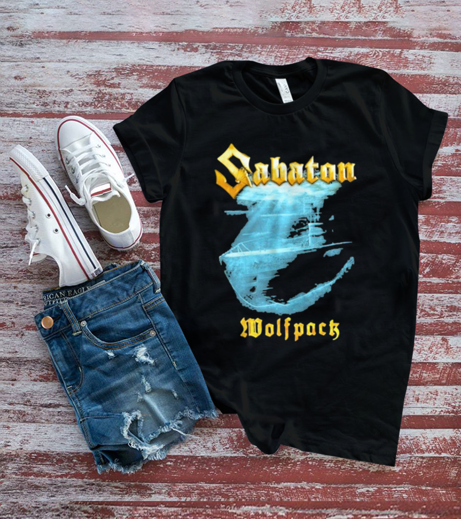 Sabaton Wolfpack Submarine Battle Reflection T-Shirt