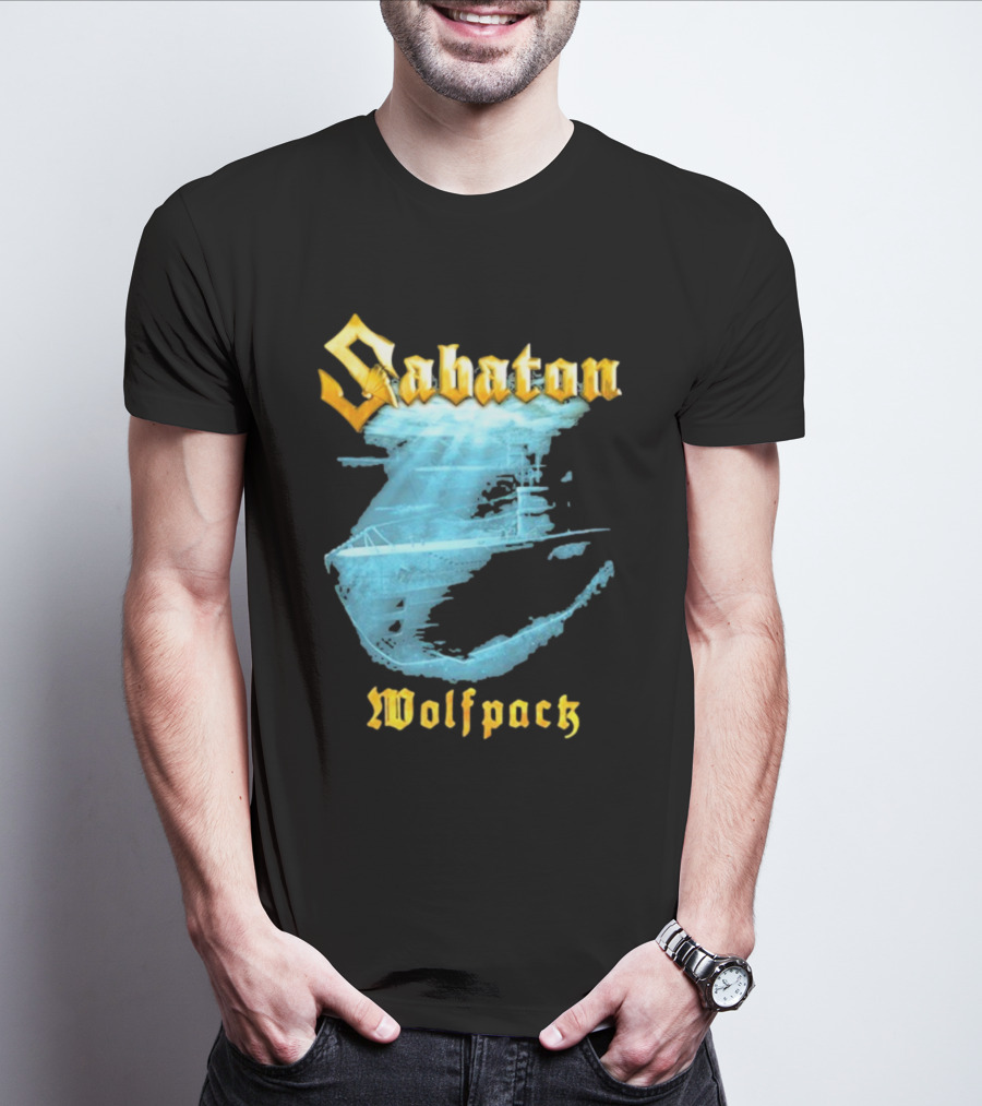 Sabaton Wolfpack Submarine Battle Reflection T-Shirt