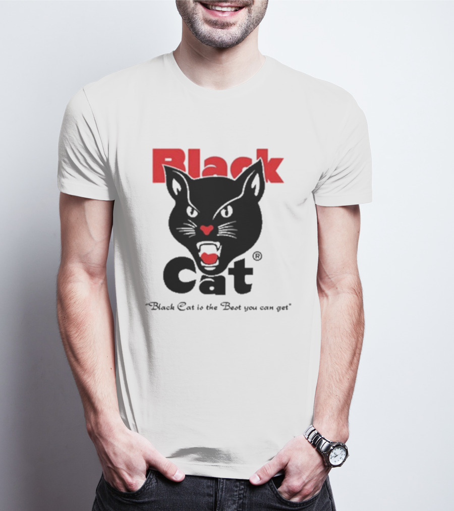 Black Cat Is The Best You Can Get Matthew Livelsberger T-Shirt