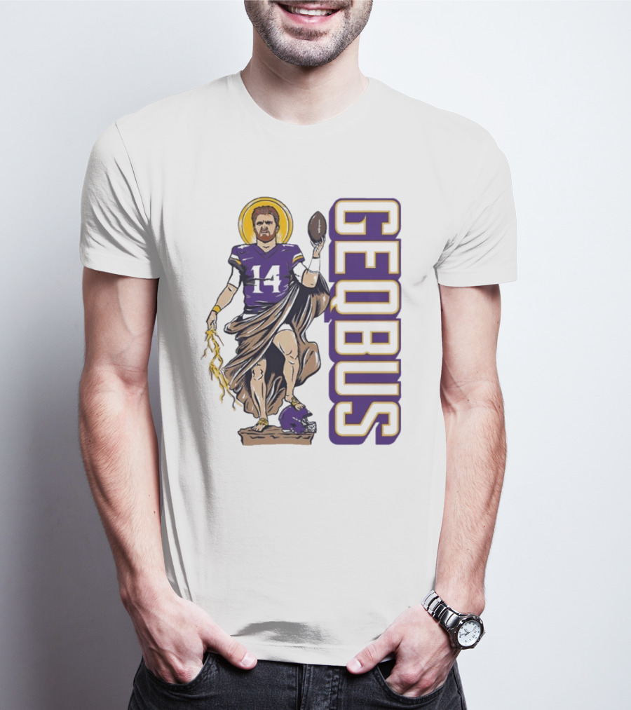 Sam Darnold GEQBUS Football Icon Blessed Athletic T-Shirt