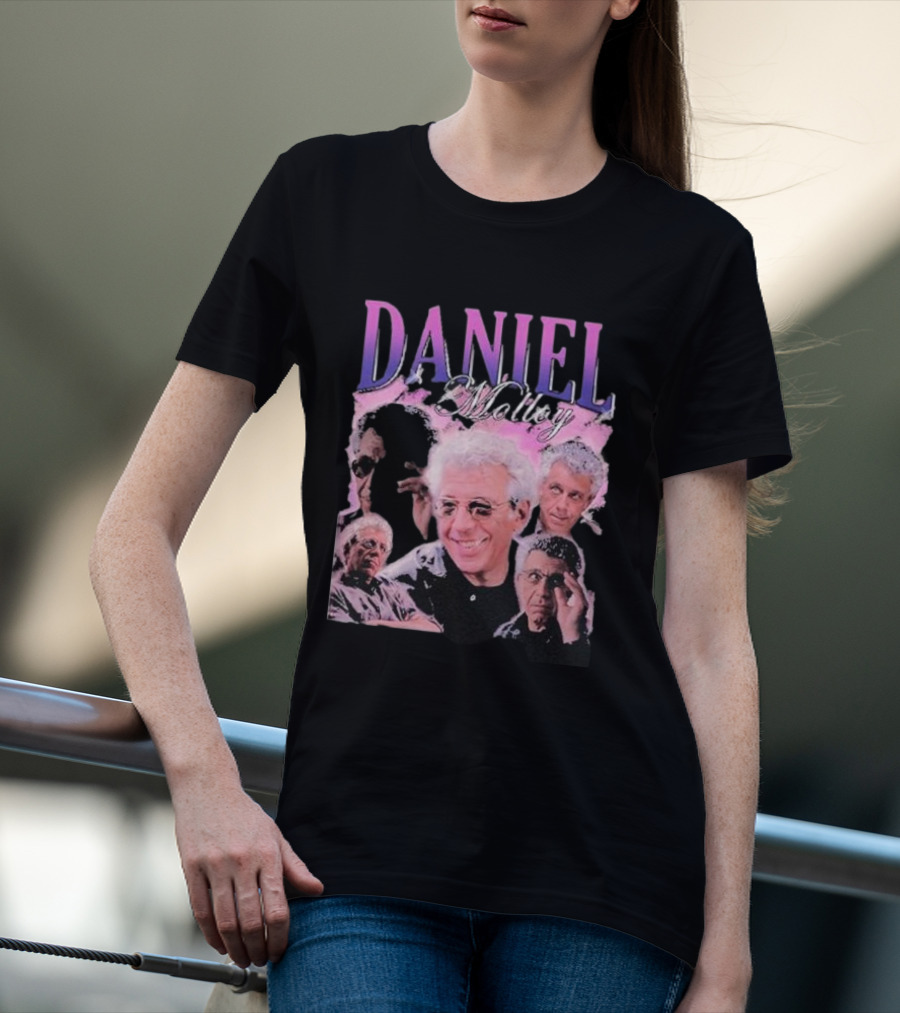 Daniel Molloy Vintage Collage Pink And Purple Aesthetic T-Shirt