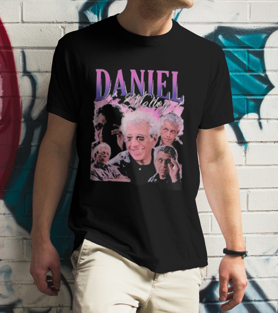 Daniel Molloy Vintage Collage Pink And Purple Aesthetic T-Shirt