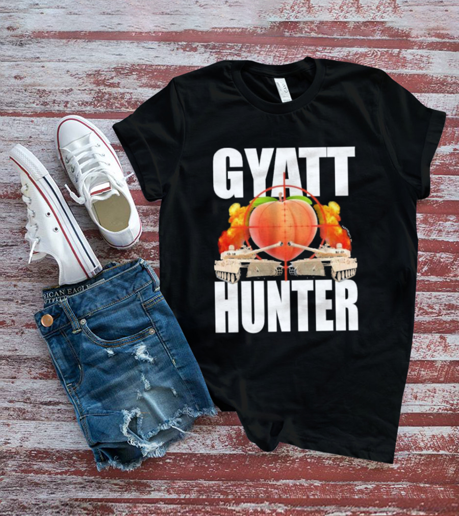 GYATT Hunter Crankin My Hog Meme Tanks Peach Target Explosion T-Shirt