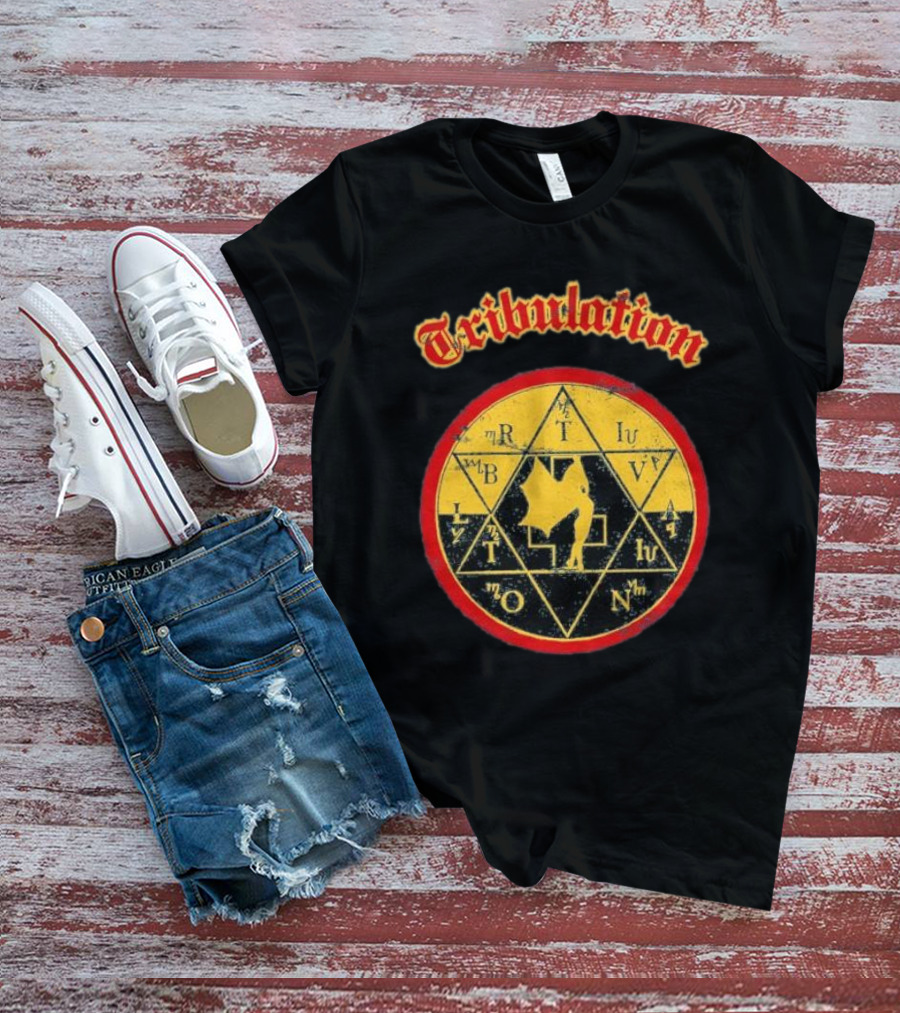Tribulation Sabbath Ringer Occult T-Shirt