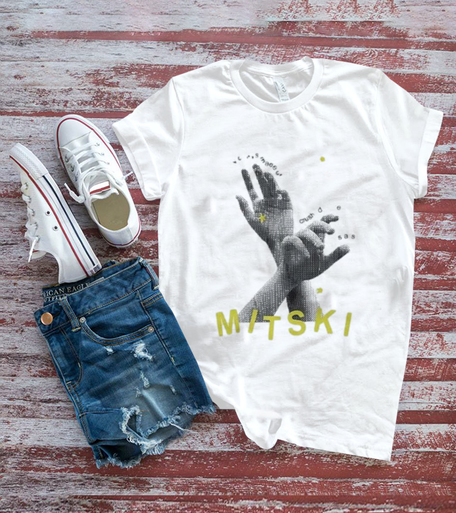 Mitski My Body’s Made Of Crushed Little Stars Hands T-Shirt