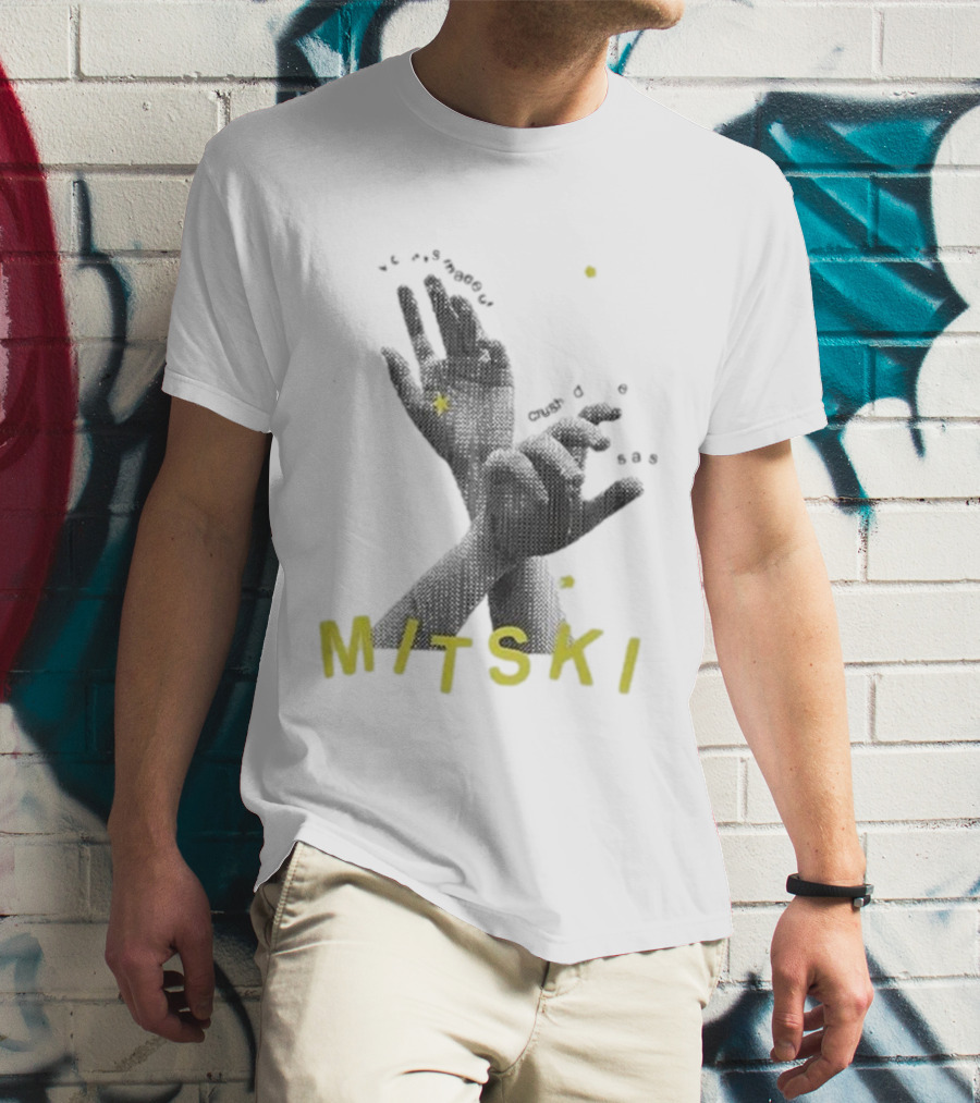 Mitski My Body’s Made Of Crushed Little Stars Hands T-Shirt