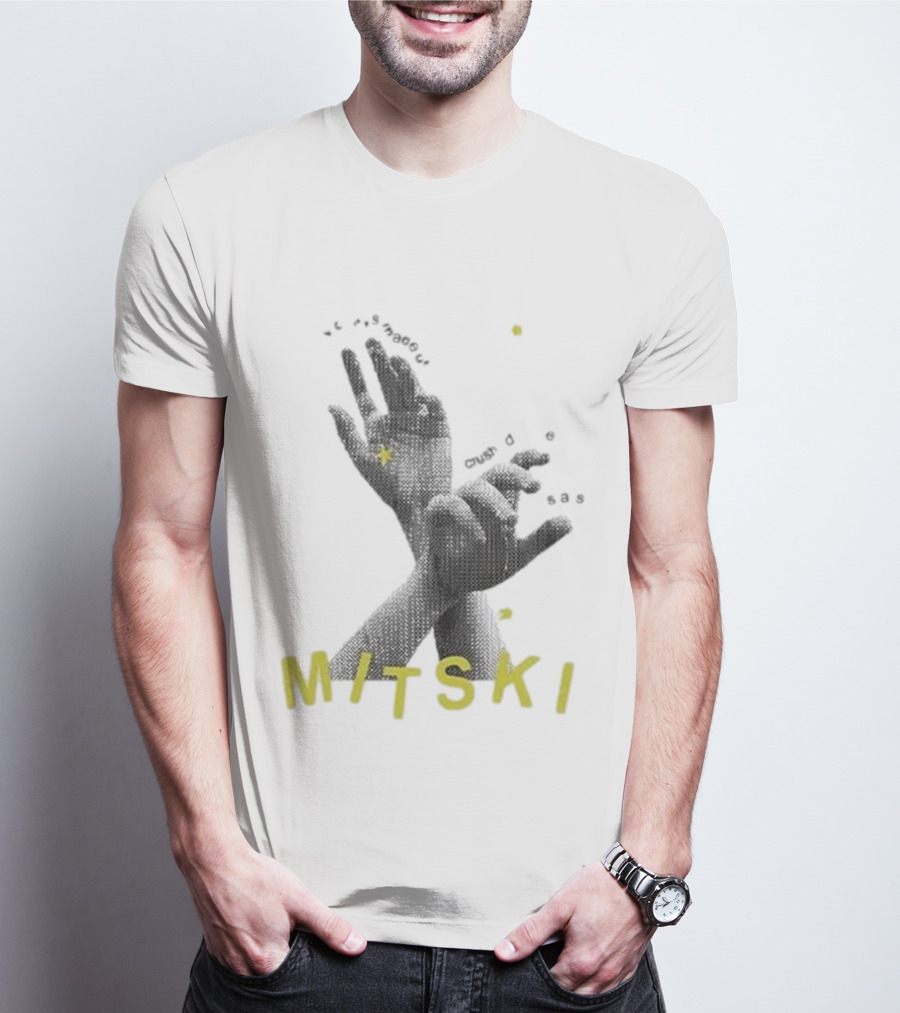 Mitski My Body’s Made Of Crushed Little Stars Hands T-Shirt