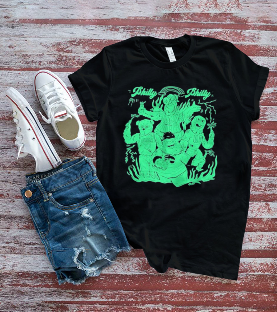 Philly Philly Mascots Drinking Pride T-Shirt