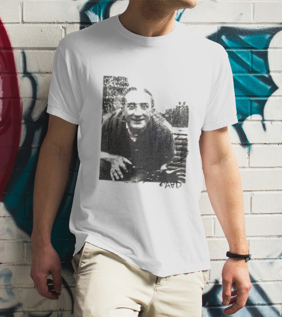 Duchamp Portrait AVID Text Compilation T-Shirt