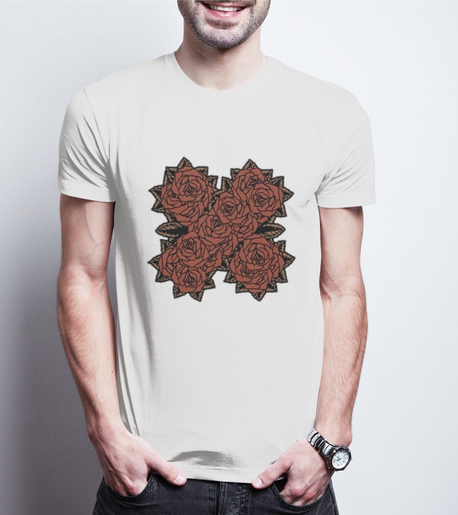 Xplr Sam And Colby Ribsplitter V.2 Floral Rose T-Shirt