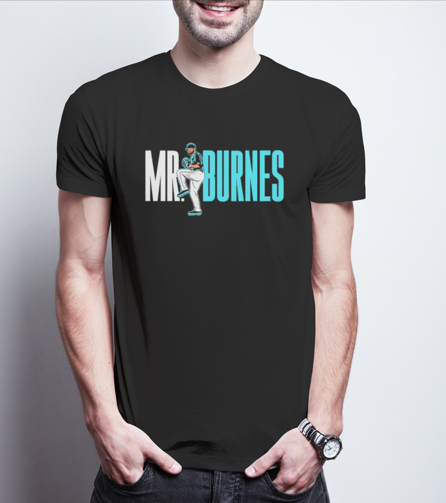 Corbin Burnes Mr Burnes Arizona Baseball Pitcher T-Shirt