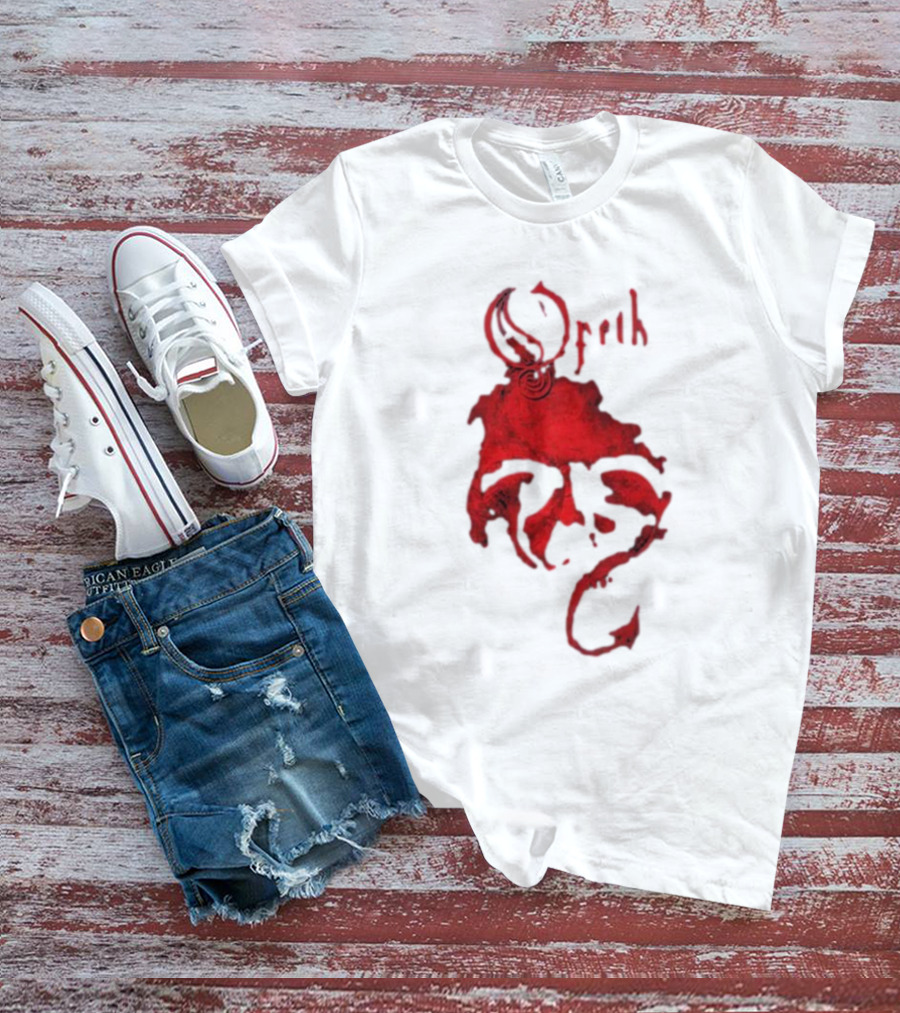Opeth Heritage Red Skull T-Shirt