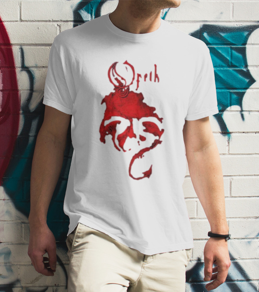 Opeth Heritage Red Skull T-Shirt