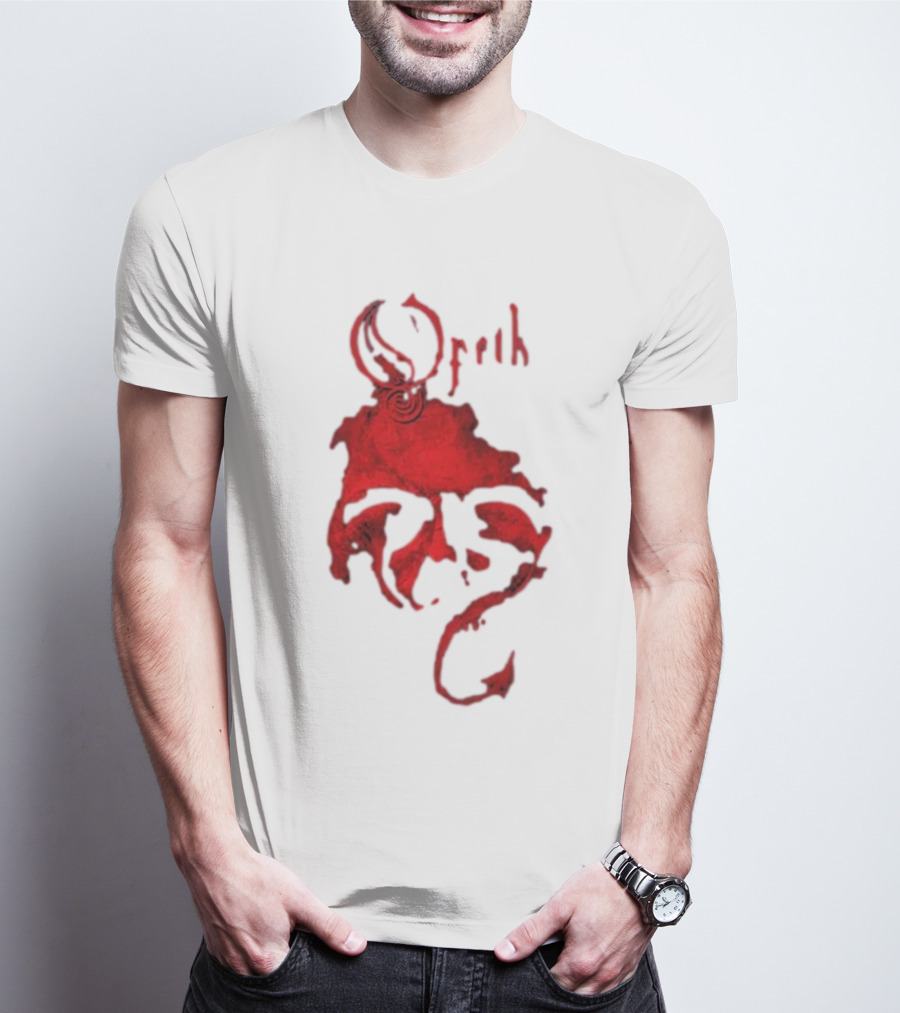 Opeth Heritage Red Skull T-Shirt