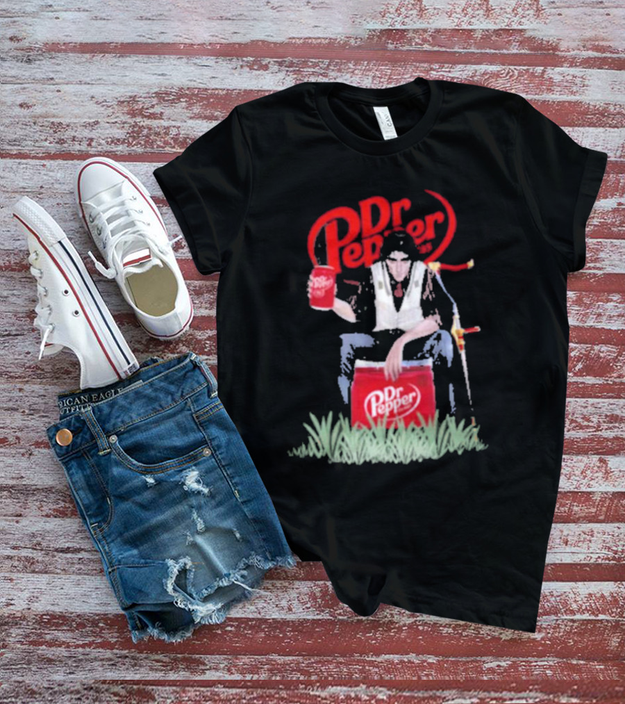 Viktor Season 2 Dr Pepper Warrior Sitting On Dr Pepper Crate T-Shirt