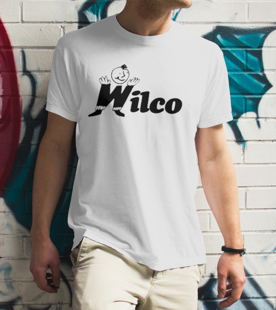Wilco Iconic Cartoon Logo Wilco Madalyn Stefanak T-Shirt