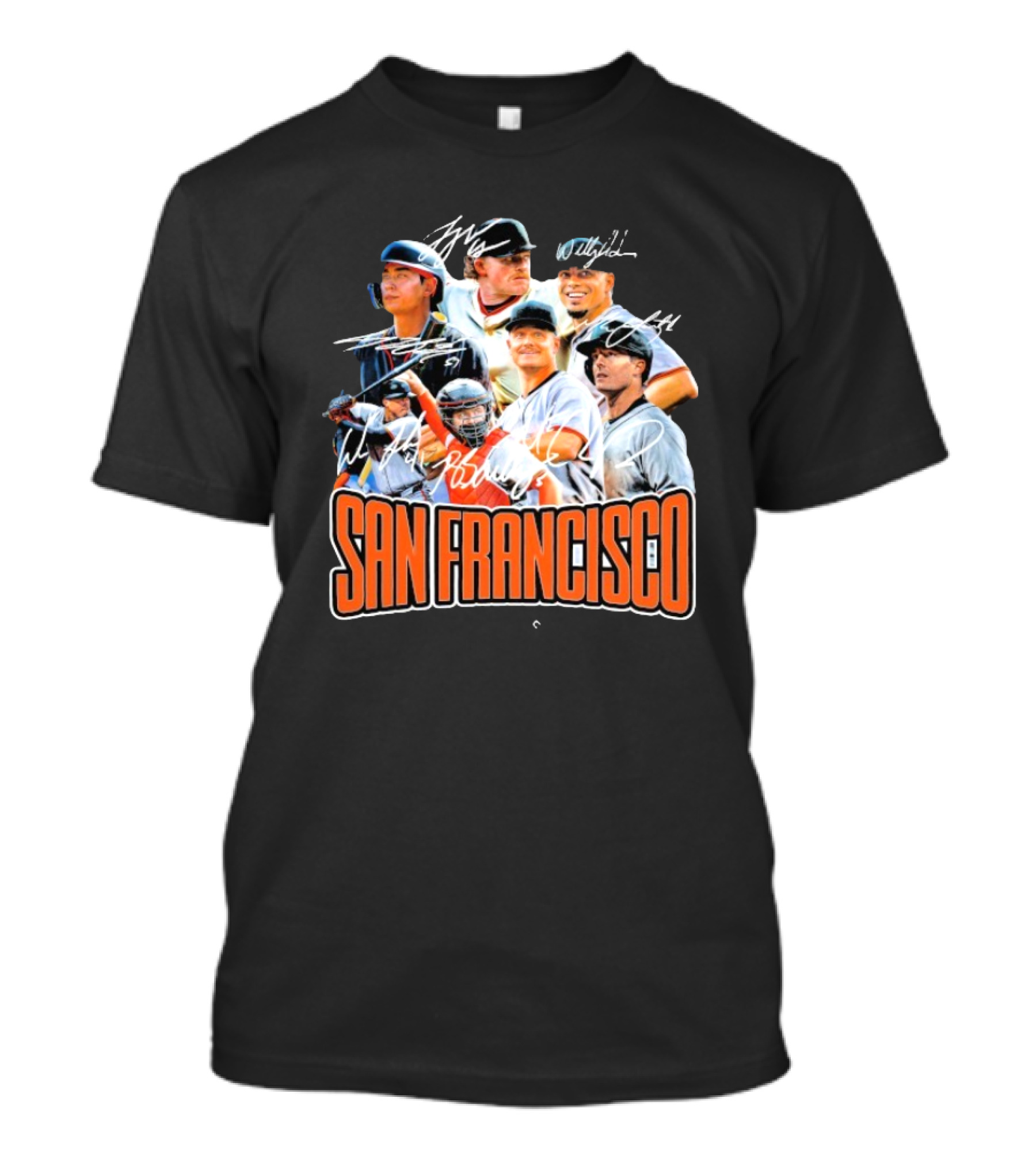 San Francisco Giants MLB Players Series Signatures 2025 T-Shirt
