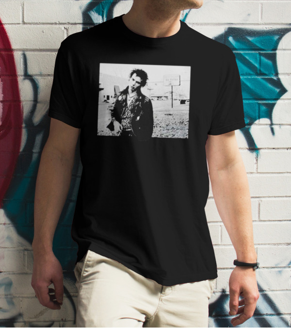 Sex Pistols Babylon Sid Vicious Street Scene Retro Punk Style T-Shirt