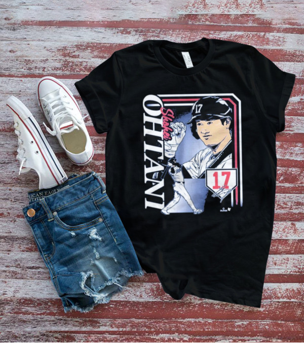 Shohei Ohtani #17 Signature Collage Los Angeles Dodgers T-Shirt