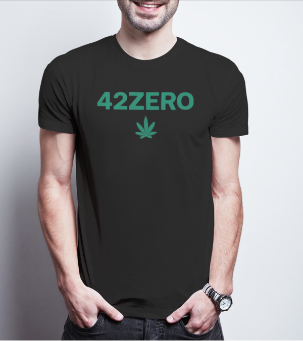 Smashing Pumpkins 42Zero 420 Marijuana Leaf Design T-Shirt