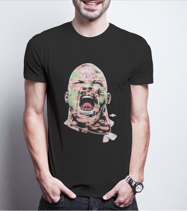 Steve Austin Camo Pattern Hellstar X WWE Wrestlemania 41 316 2025 T-Shirt