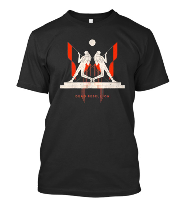 Dead Rebellion Strung Out Mirror Dueling Figures T-Shirt