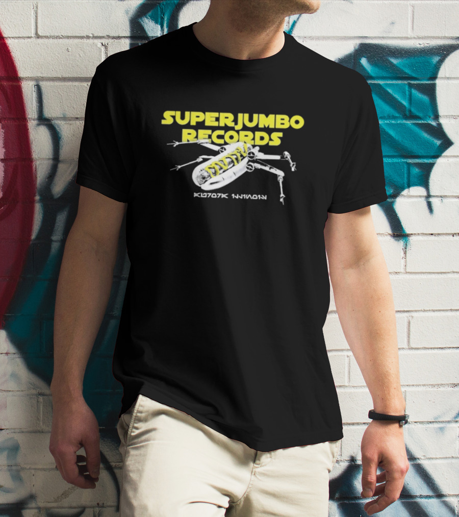 Superjumbo Records Droid May The 4th Be Jumbo T-Shirt