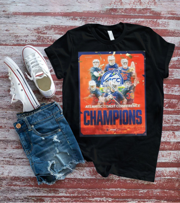 Syracuse Orange Men’s Lacrosse Atlantic Coast Conference Champions 2025 T-Shirt