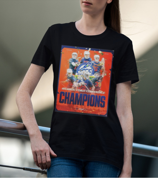 Syracuse Orange Men’s Lacrosse Atlantic Coast Conference Champions 2025 T-Shirt