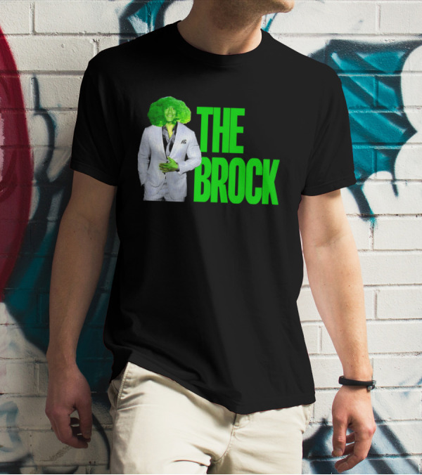 The Brock Broccoli Green Suit Parody T-Shirt