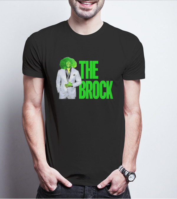 The Brock Broccoli Green Suit Parody T-Shirt