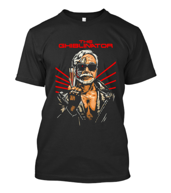 The Ghiblinator Parody Red Sunglasses Character T-Shirt