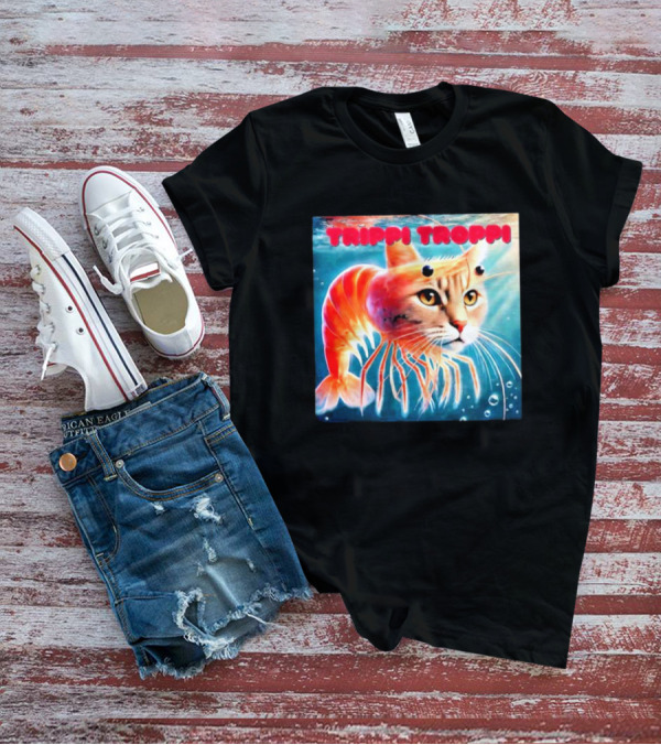 Trippi Troppi Cat Shrimp Hybrid T-Shirt